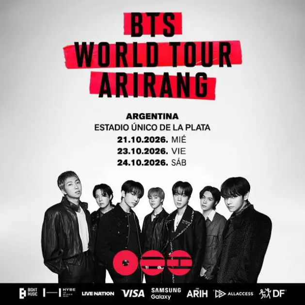 BTS en Argentina 24-10-26